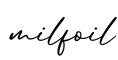 单词milfoil书写