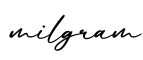 单词milgram书写