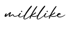 单词milklike书写