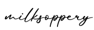 单词milksoppery书写