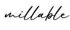 单词millable书写
