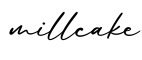 单词millcake书写