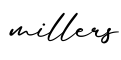 单词millers书写