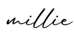 单词millie书写