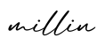 单词millin书写