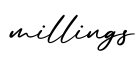 单词millings书写