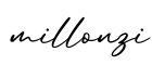 单词millonzi书写
