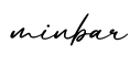 单词minbar书写