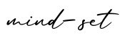 单词mind-set书写