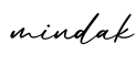 单词mindak书写