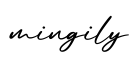 单词mingily书写