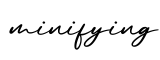单词minifying书写