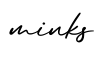 单词minks书写