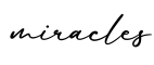 单词miracles书写