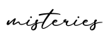 单词misteries书写