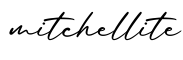 单词mitchellite书写