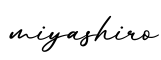 单词miyashiro书写