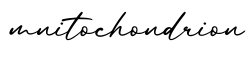 单词mnitochondrion书写