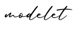 单词modelet书写