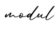 单词modul书写