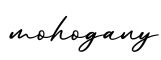 单词mohogany书写
