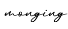 单词monging书写