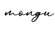 单词mongu书写