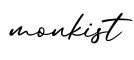 单词monkist书写