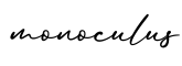 单词monoculus书写