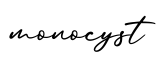 单词monocyst书写