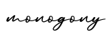 单词monogony书写