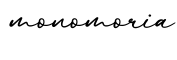 单词monomoria书写