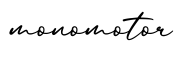 单词monomotor书写