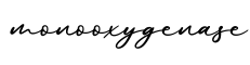 单词monooxygenase书写