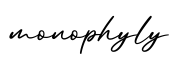 单词monophyly书写