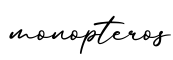 单词monopteros书写
