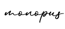 单词monopus书写