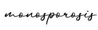 单词monosporosis书写