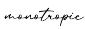 单词monotropic书写