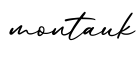单词montauk书写