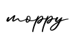 单词moppy书写