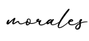 单词morales书写