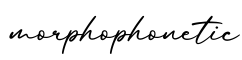 单词morphophonetic书写