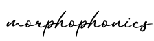 单词morphophonics书写