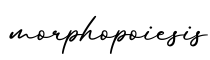 单词morphopoiesis书写