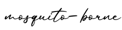 单词mosquito-borne书写