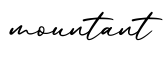单词mountant书写