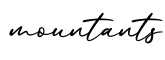 单词mountants书写