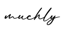 单词muchly书写