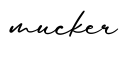 单词mucker书写